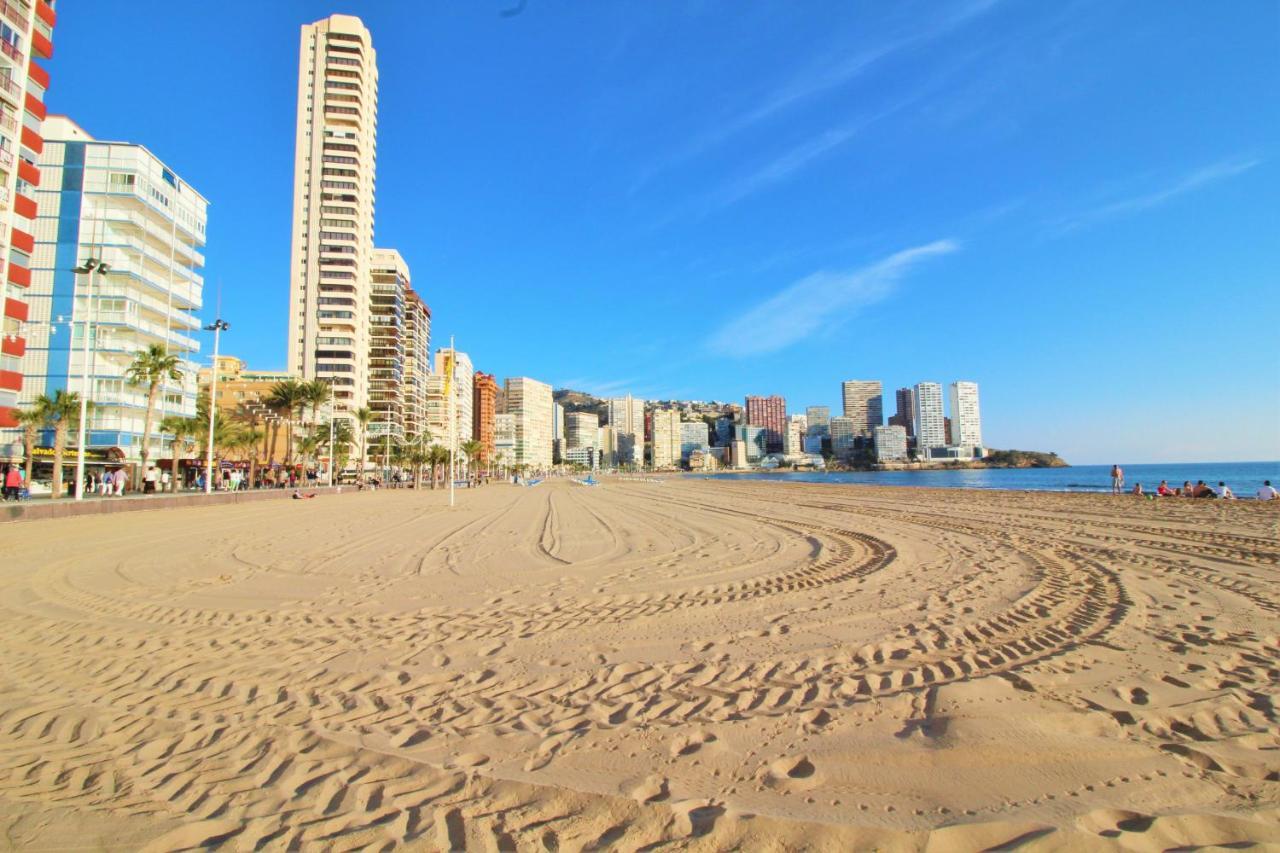 Las Damas 14-B Sea View Levante Beach Benidorm Eksteriør bilde
