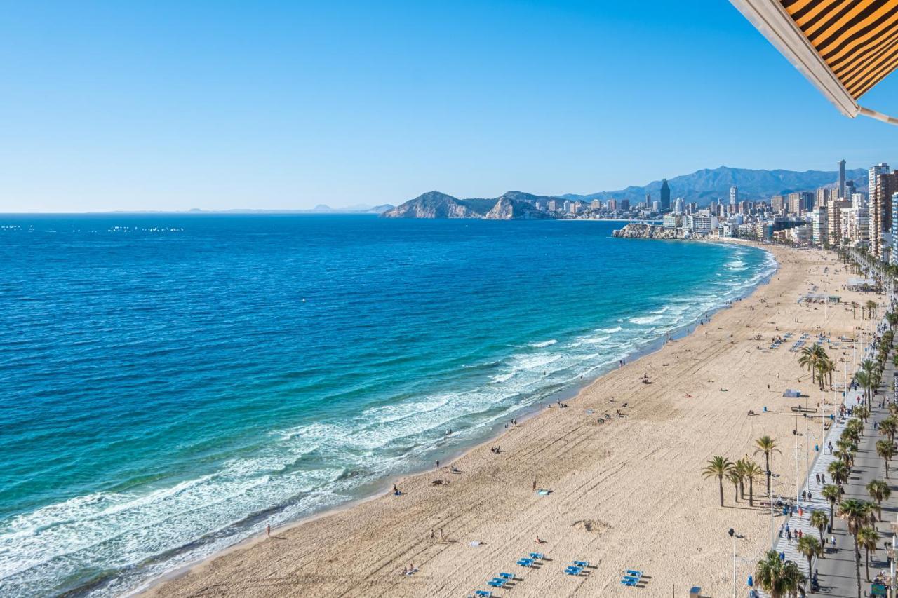 Las Damas 14-B Sea View Levante Beach Benidorm Eksteriør bilde