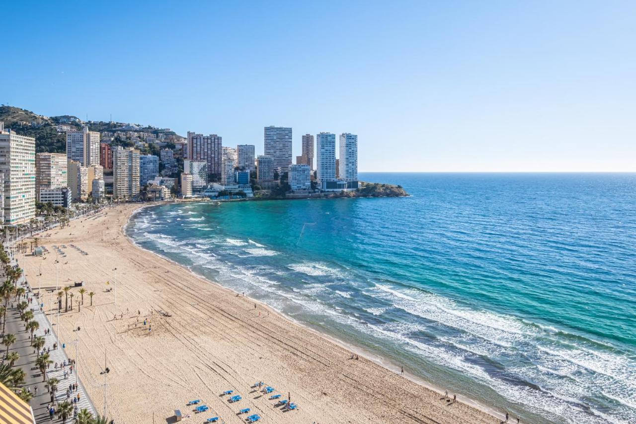 Las Damas 14-B Sea View Levante Beach Benidorm Eksteriør bilde